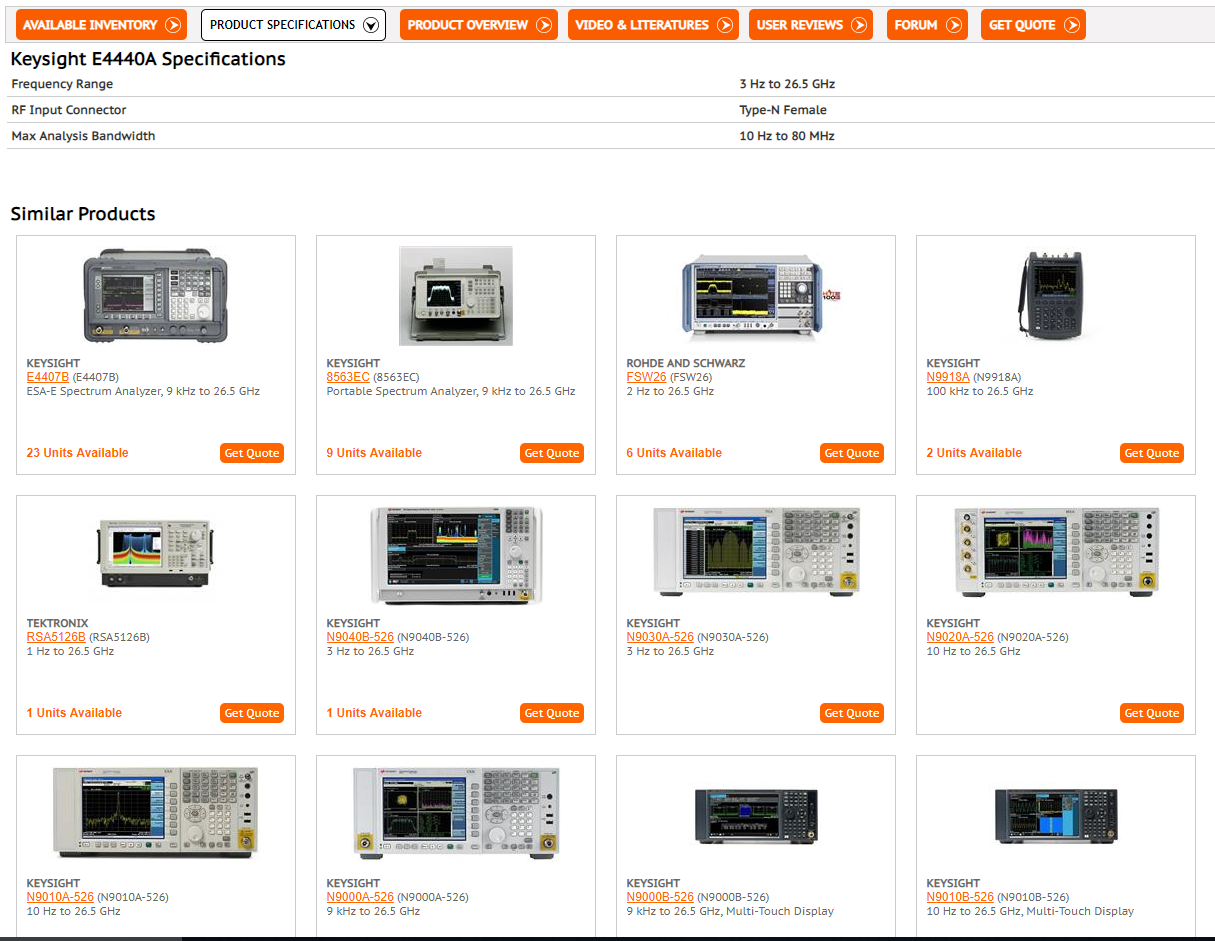 product datasheet image