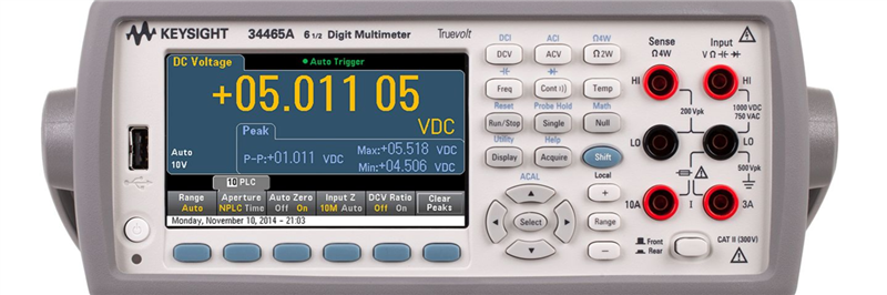 Keysight 34465A Used Rental Calibration New - TestUnlimited.com
