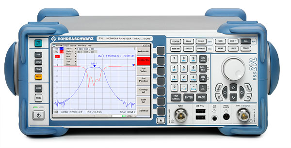 Rohde & Schwarz ZVR – Plaque Avant Pour Analyseur De Réseau Série, Occasion
